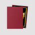 Dragon Shield Matte Sleeves Standard Size Blood Red