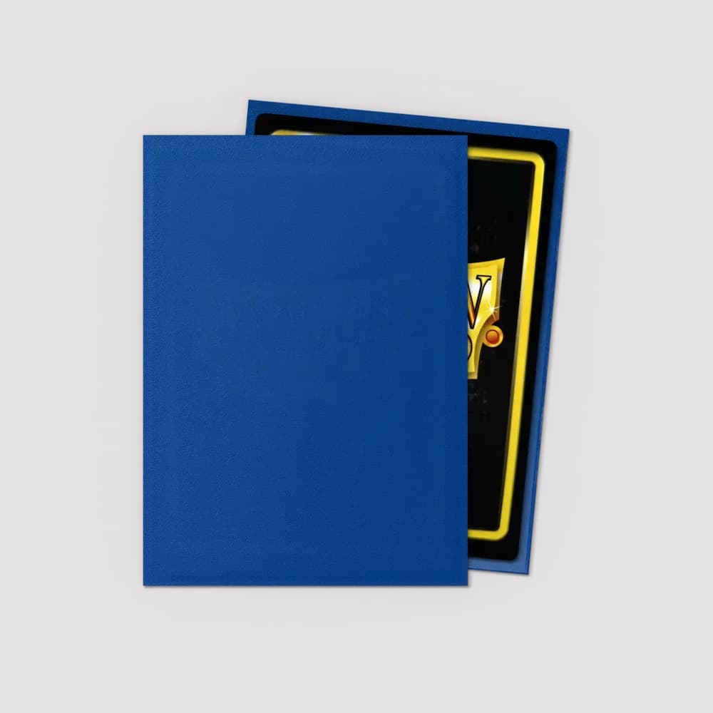 Dragon Shield Matte Sleeves Standard Size Blue