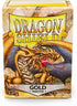 Dragon Shield Matte Sleeves Standard Size Gold Box