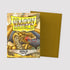 Dragon Shield Matte Sleeves Standard Size Gold Protectors