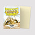 Dragon Shield Matte Sleeves Standard Size Ivory Protectors