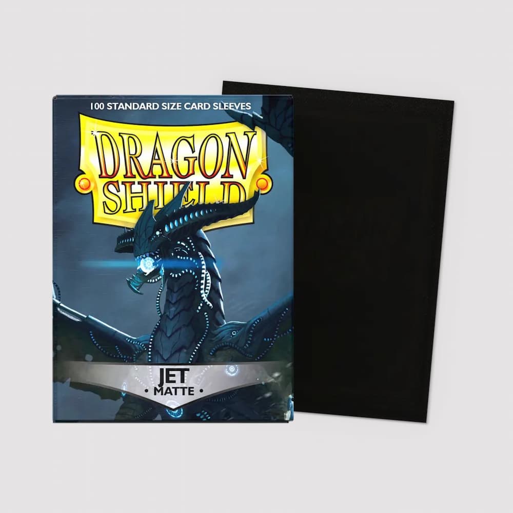 Dragon Shield Matte Sleeves Standard Size Jet Deck Protectors