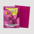 Dragon Shield Matte Sleeves Standard Size Magenta Protectors