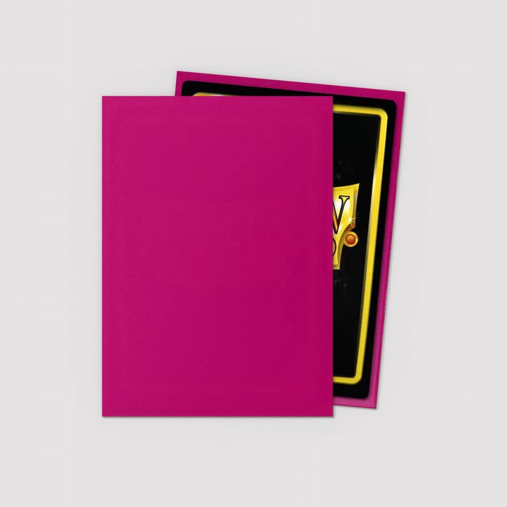 Dragon Shield Matte Sleeves Standard Size Magenta