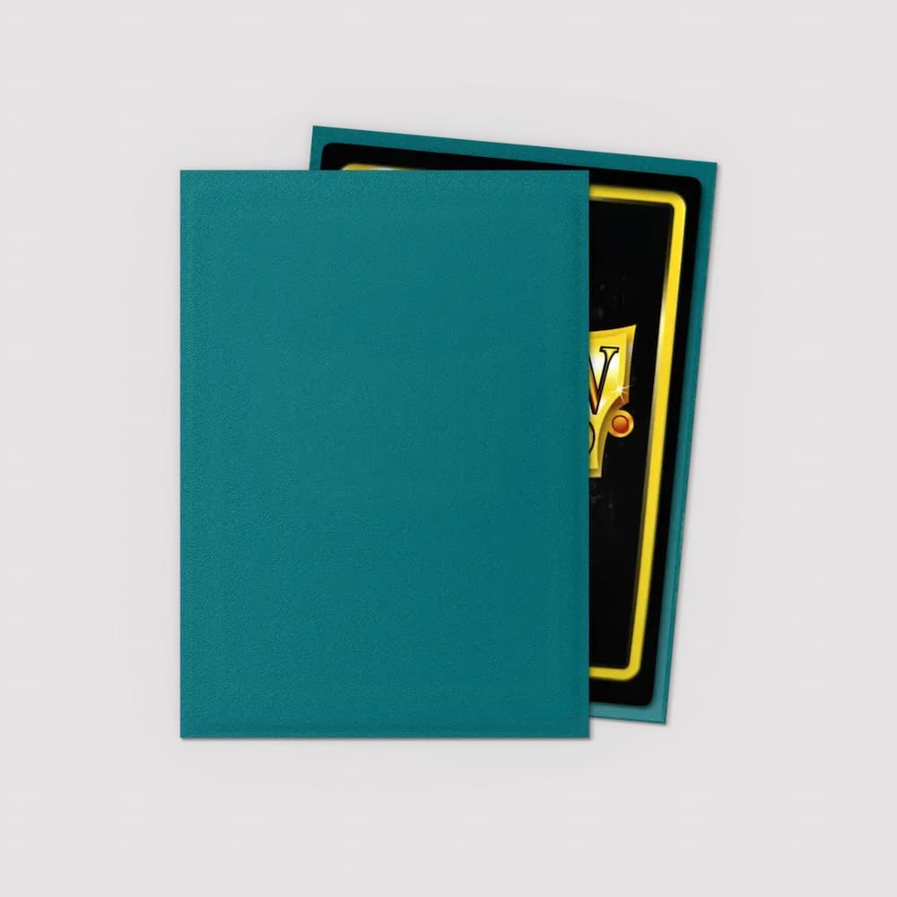 Dragon Shield Matte Sleeves Standard Size Petrol