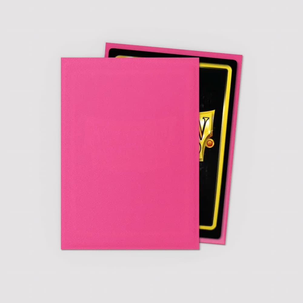 Dragon Shield Matte Sleeves Standard Size Pink Diamond