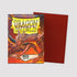 Dragon Shield Matte Sleeves Standard Size Red Protectors