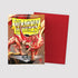 Dragon Shield Matte Sleeves Standard Size Ruby Protectors