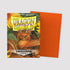 Dragon Shield Matte Sleeves Standard Size Tangerine Protectors