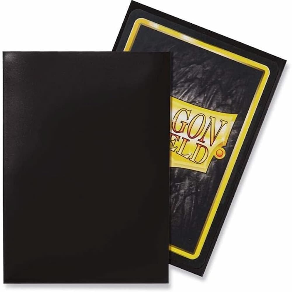 Dragon Shield Standard Size Classic Black Sleeves
