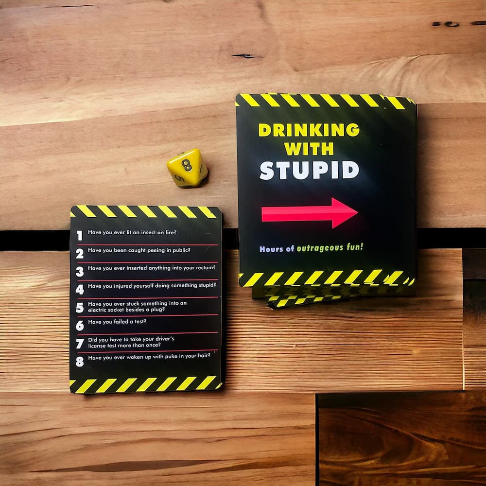 Drinking With Stupid Card Game Cards