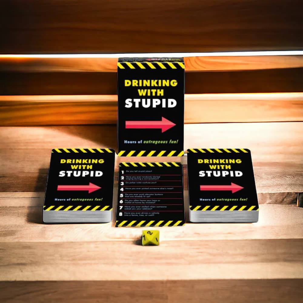 Drinking With Stupid Card Game Dice