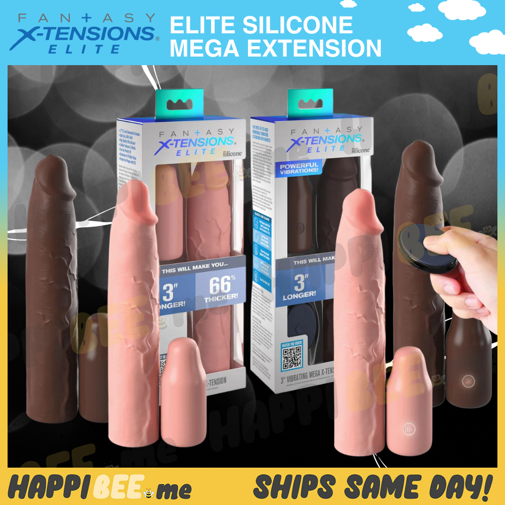 Fantasy Extensions Elite Silicone (Mega) • Penis Extender