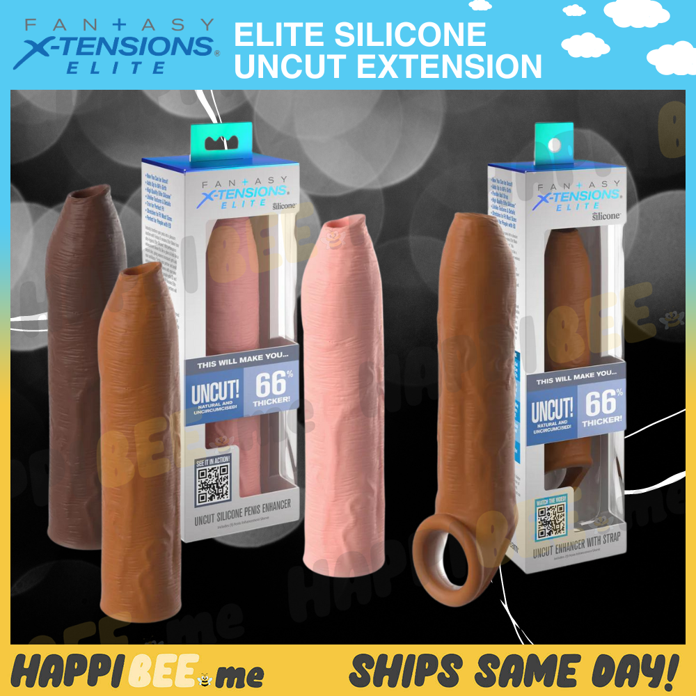 Fantasy Extensions Elite Silicone (Uncut) • Penis Extender