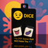 Emoji Dice Game On Colored Background
