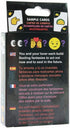 Back of The Sex Emoji Card Game packaging showing rules and adult party gameplay