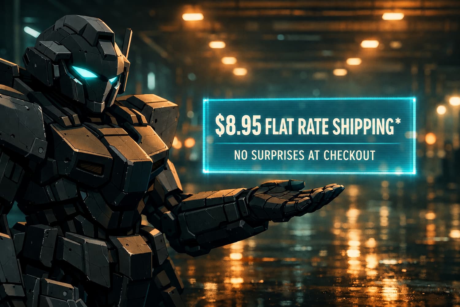 Flate Rate Shipping Slide