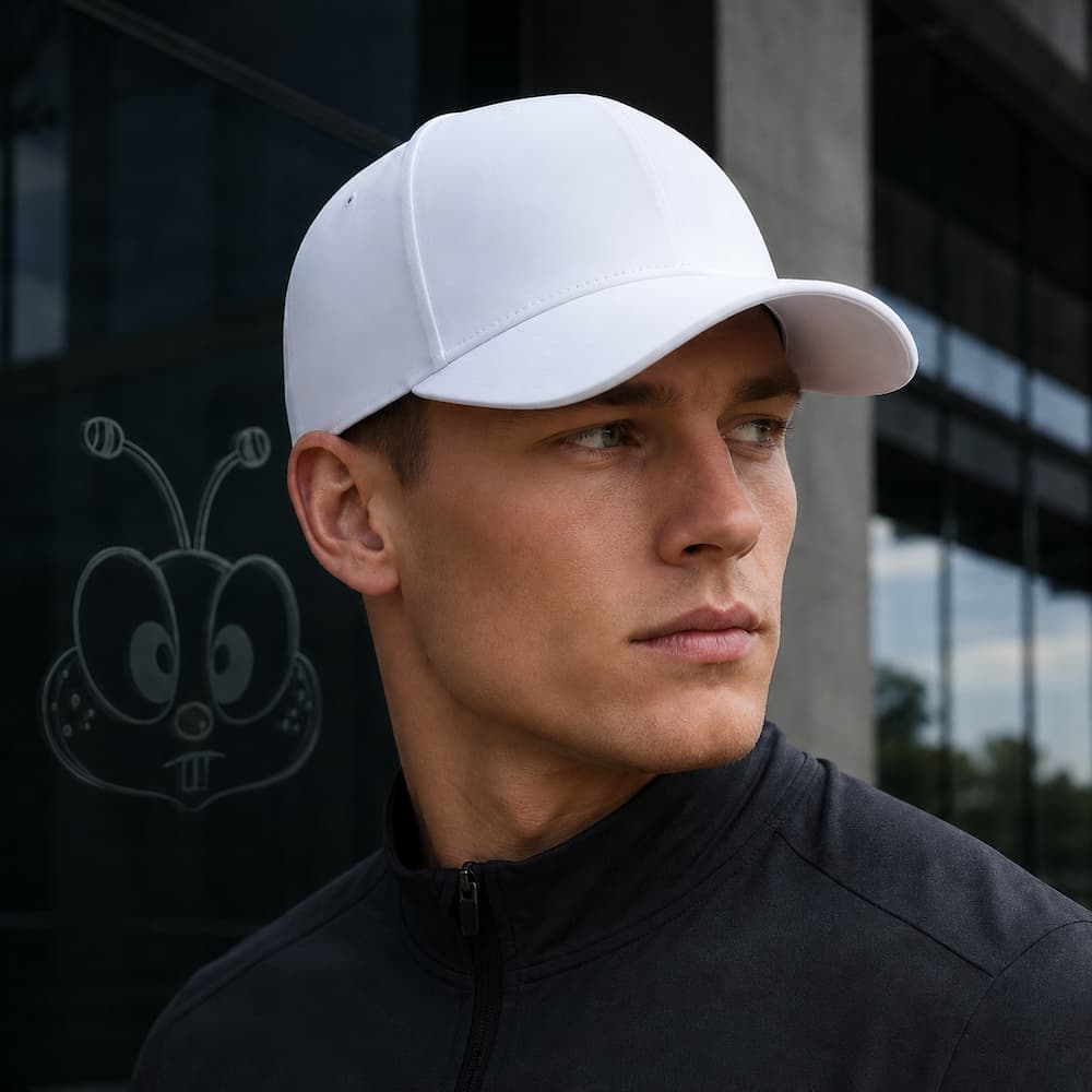 Flexfit Delta Cap White