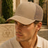 Flexfit Khaki Trucker hat