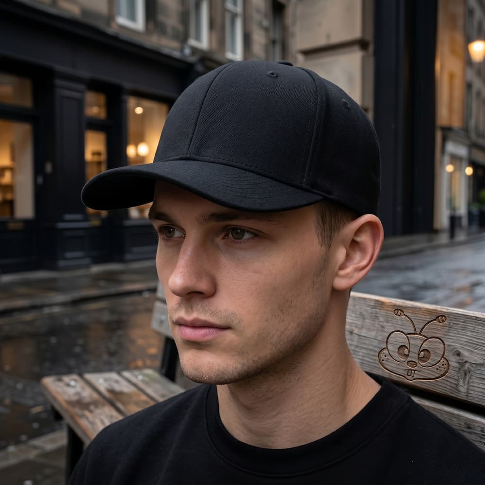 Flexfit Wooly Cap Black