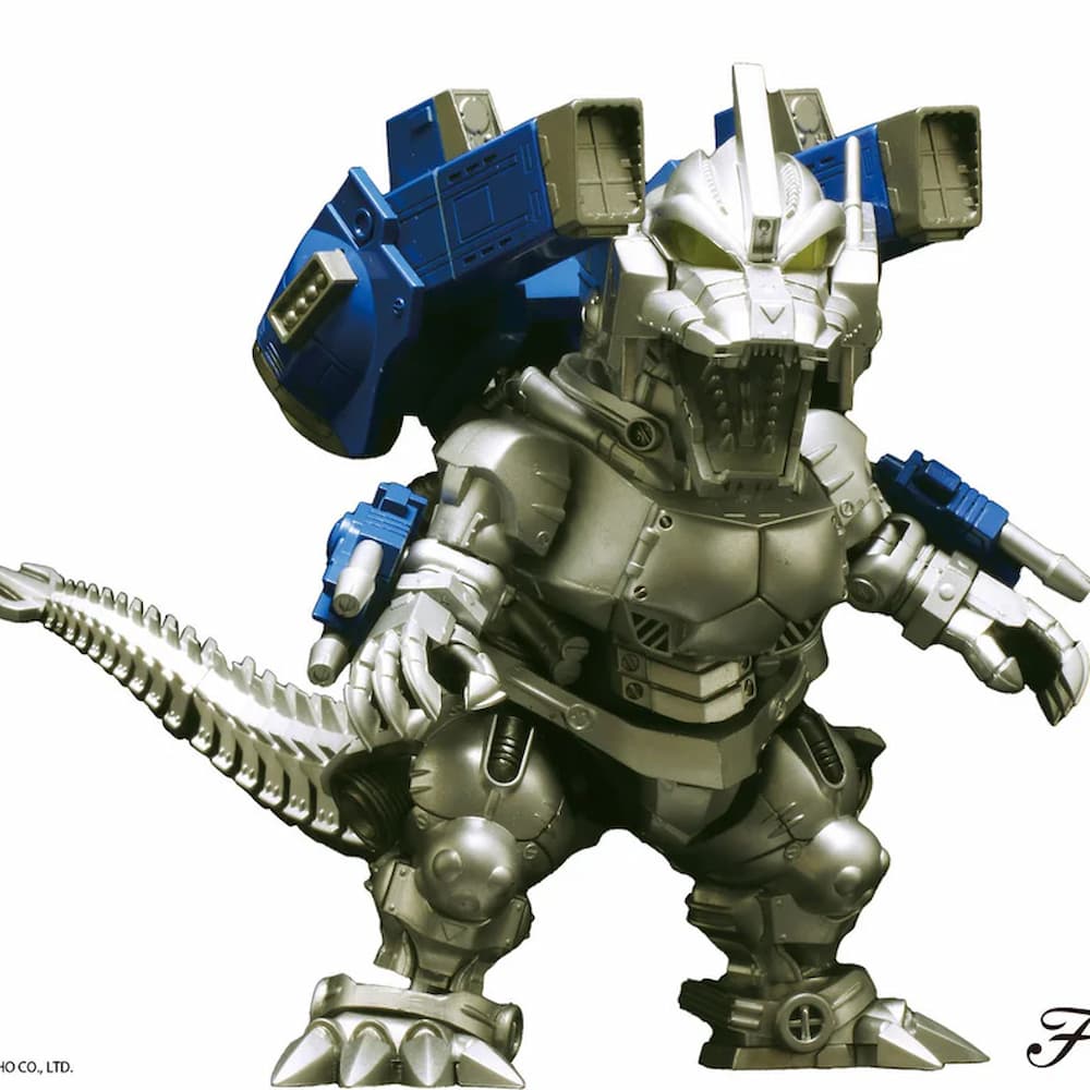 Fujimi Chibimaru Godzilla Mechagodzilla Front View