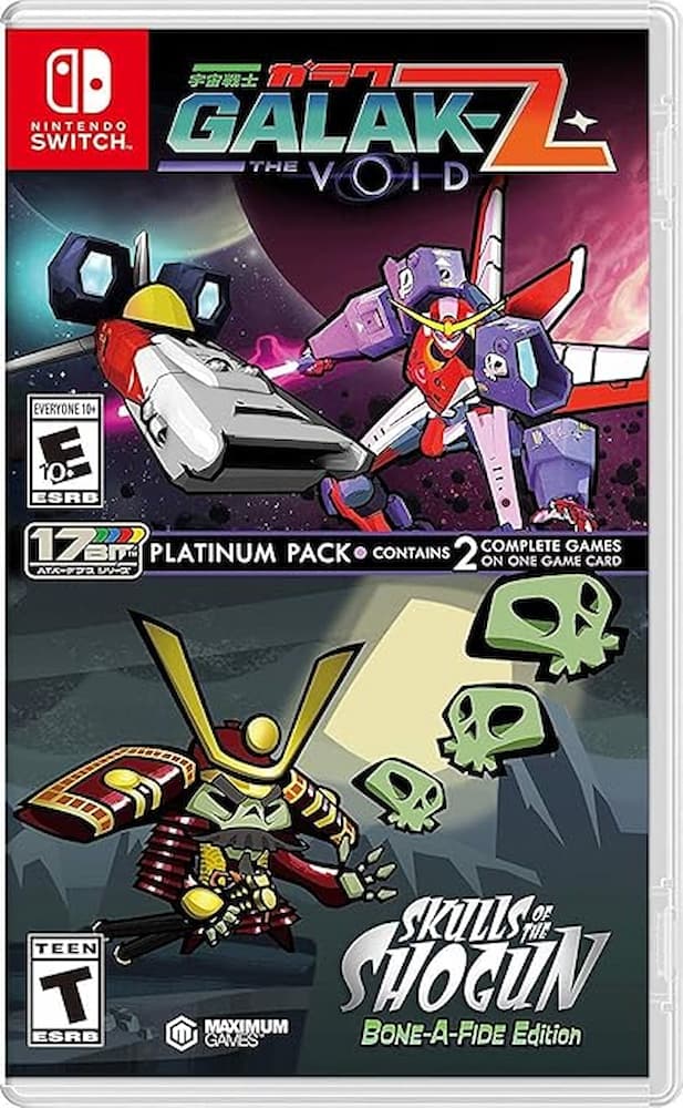 Galak Z The Void skulls of the Shogun Bone A Fide Platinum Pack Disc