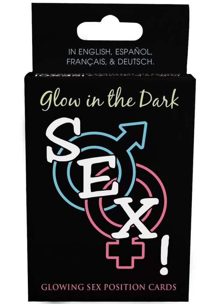 Glow In The Dark Sex Position Card Game