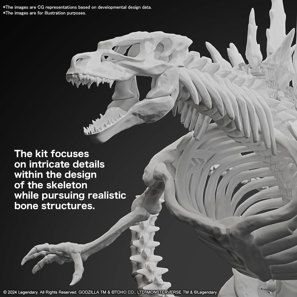Godzilla The New Empire Figure Bone Kit