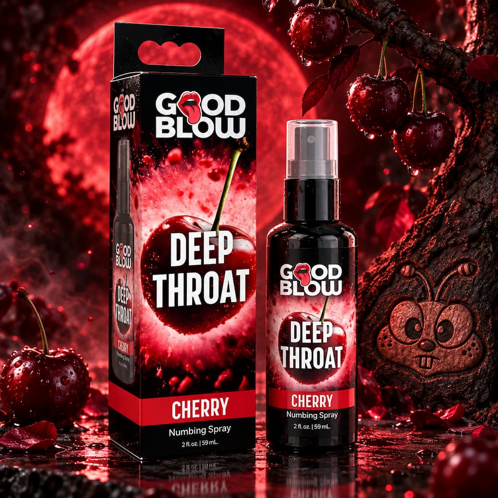 Good Blow Deep Throat Desensitizing Spray Cherry