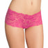Good Night Kiss lace crotchless panty in soft stretch galloon lace