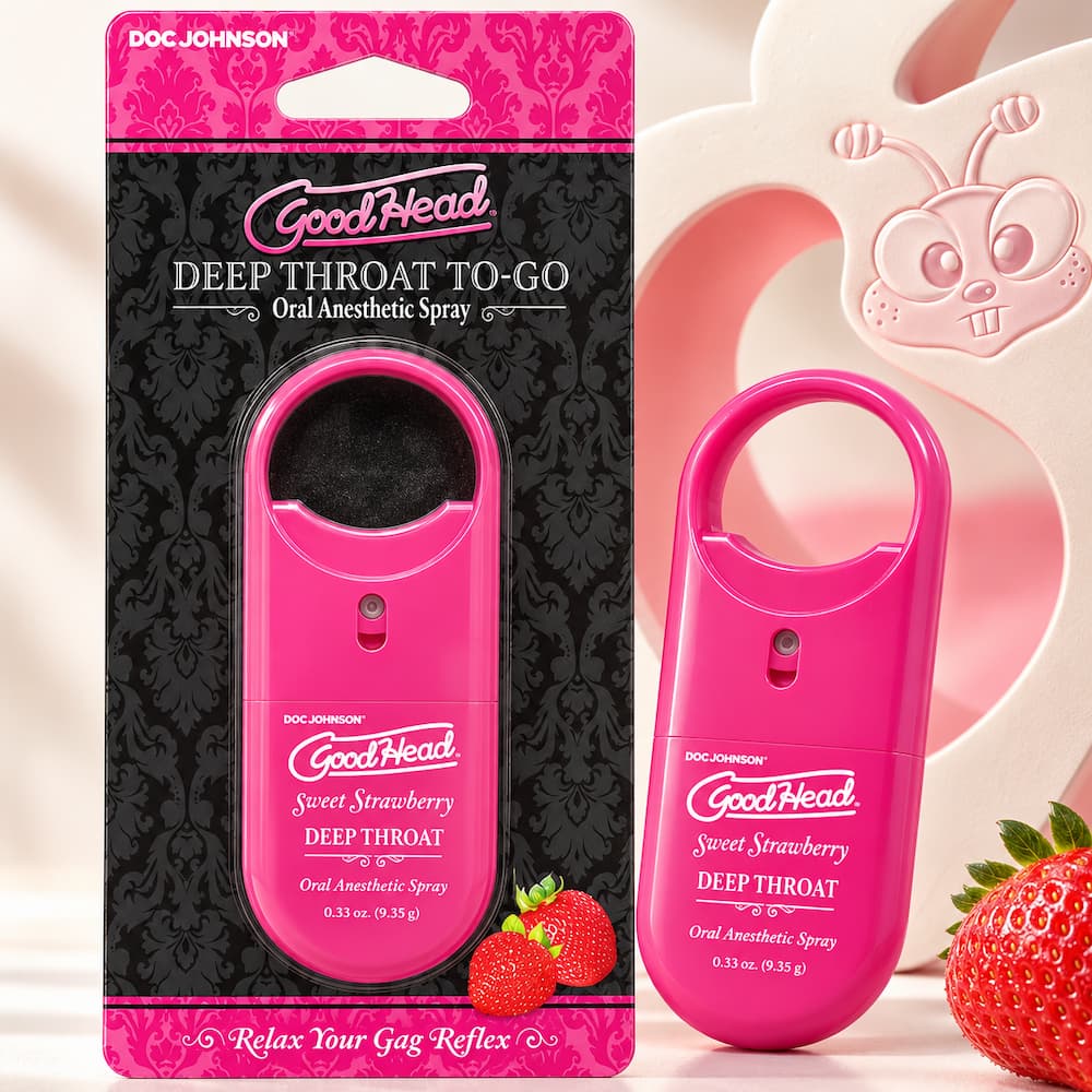 Goodhead Deep Throat Spray Strawberry To Go