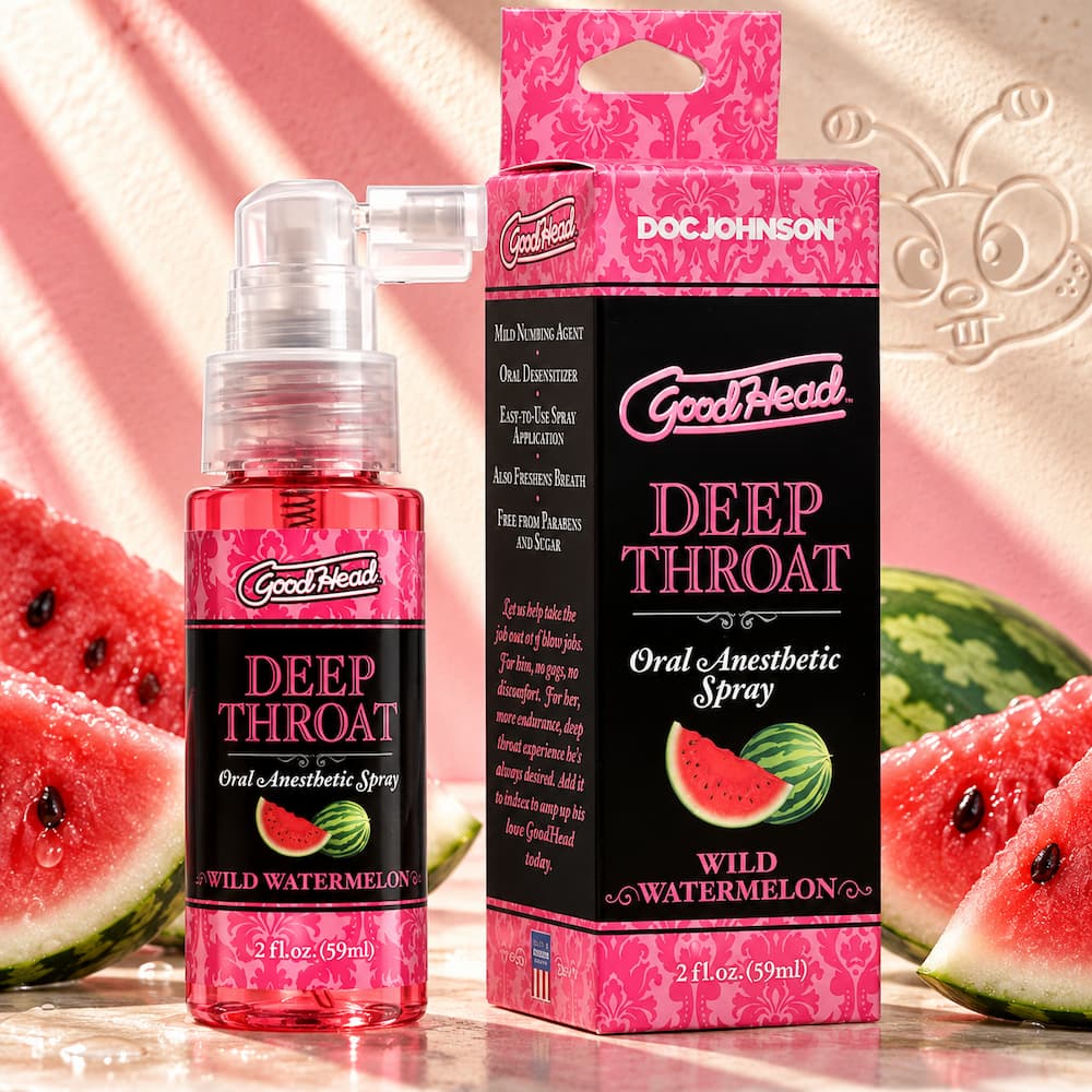 Goodhead Deep Throat Spray Watermelon 2oz