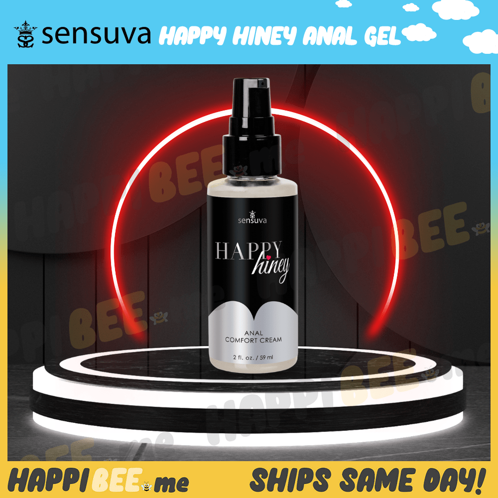 Sensuva Happy Hiney Comfort Cream • Cherry Scented Anal Lube