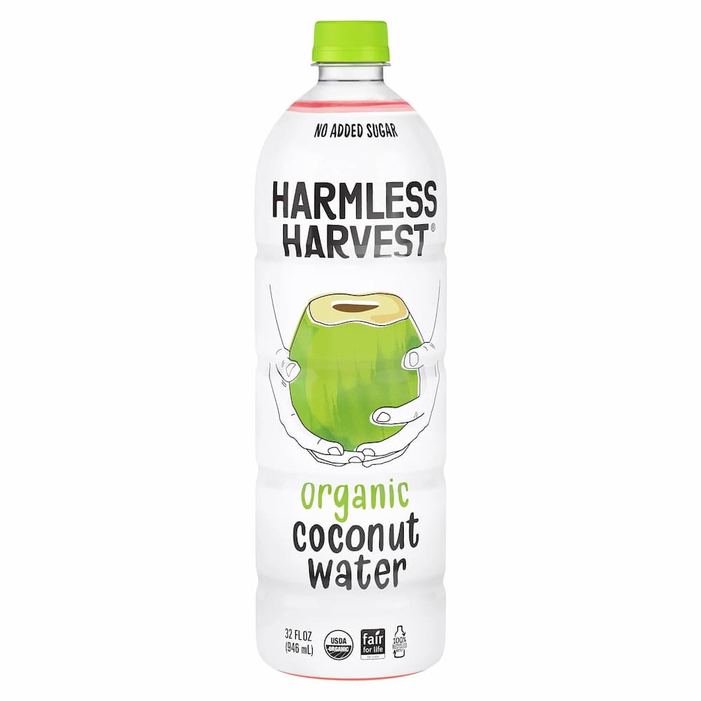 Harmless Harvest Organic Coconut Water 32oz bottle