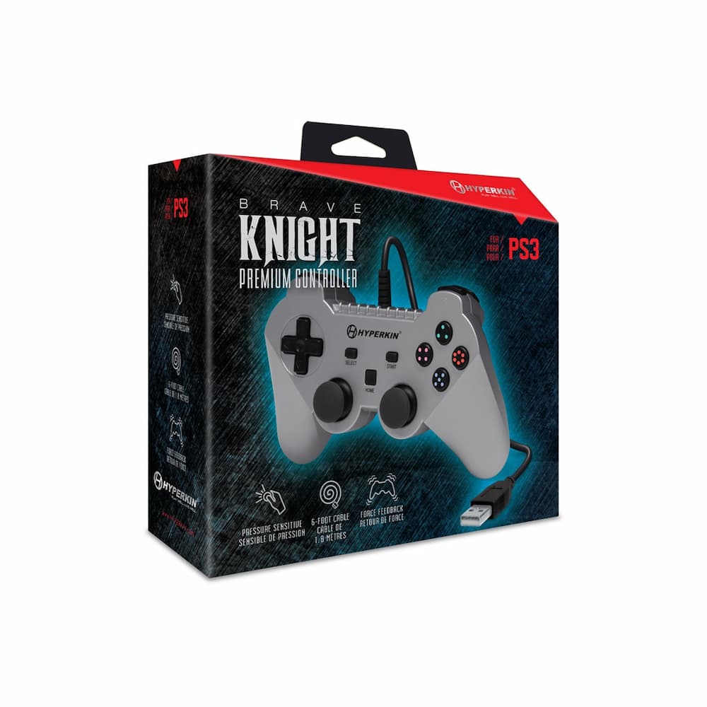 Hyperkin Brave Knight Controller Grey Box