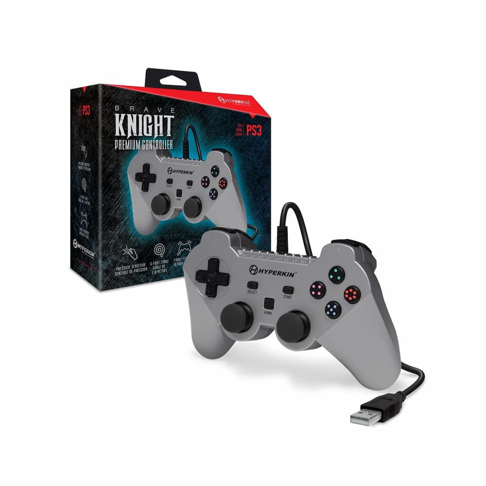 Hyperkin Brave Knight Controller Grey Packaging