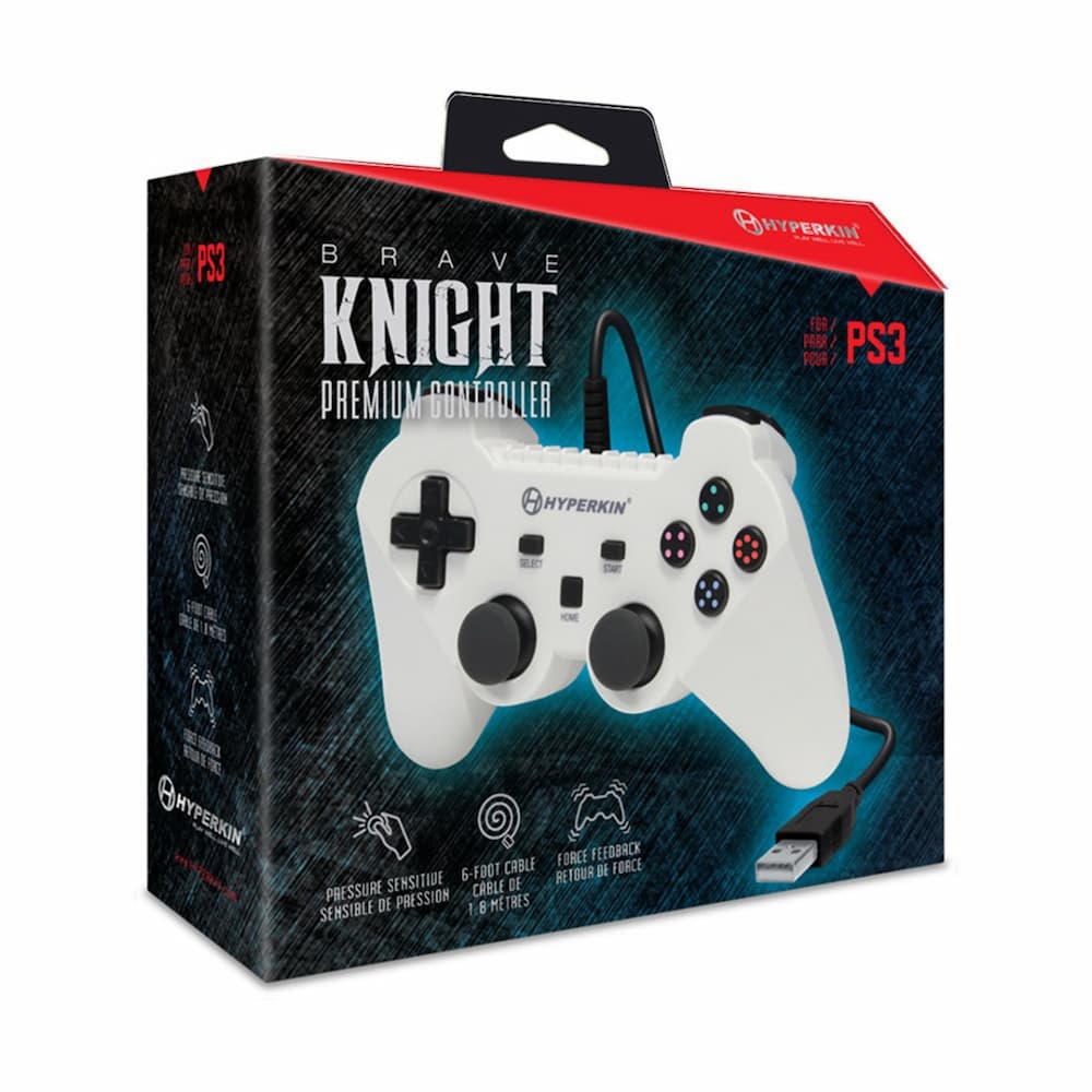 Hyperkin Brave Knight Controller White Packaging