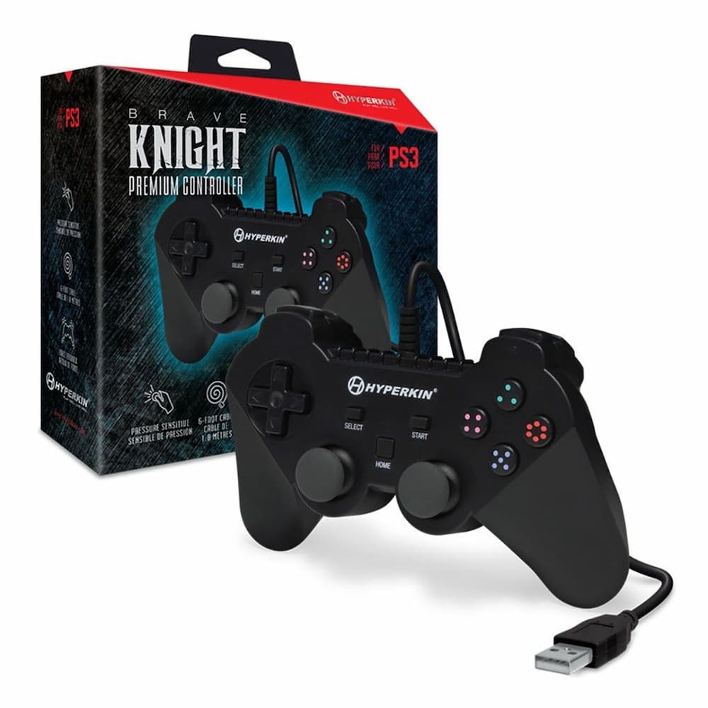Hyperkin Brave Knight Premium Controller Black Packaging
