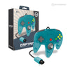 Hyperkin Captain Premium N64 Controller Turquoise Packaging