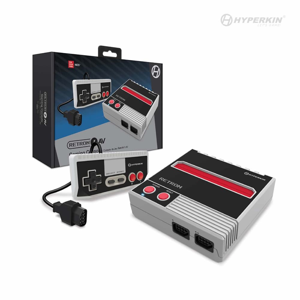 Hyperkin RetroN 1 AV Gaming Console Grey Box