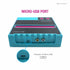 Hyperkin RetroN 1 AV Gaming Console Hyper Beach Micro USB Port
