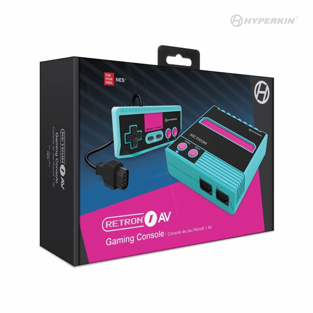 Hyperkin RetroN 1 AV Gaming Console Hyper Beach Packaging