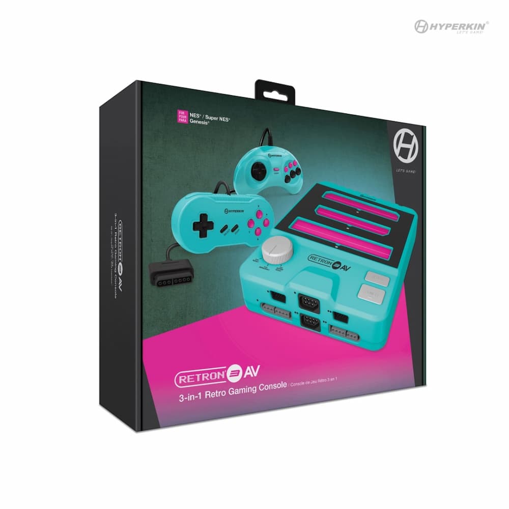 Hyperkin RetroN 3 AV Gaming Console Hyper Beach Box
