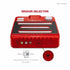 Hyperkin RetroN 3 AV Gaming Console Phantom Red Cartridge Region Selector