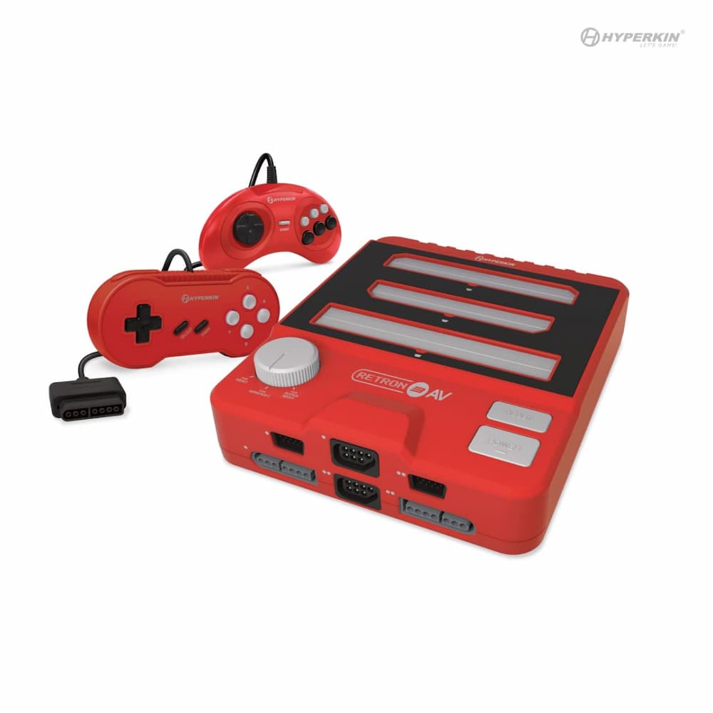 Hyperkin RetroN 3 AV Gaming Console Phantom Red