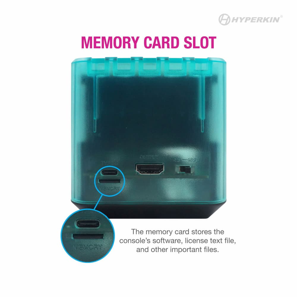 Hyperkin RetroN Sq HD Gaming Console Hyper Beach Memory Card