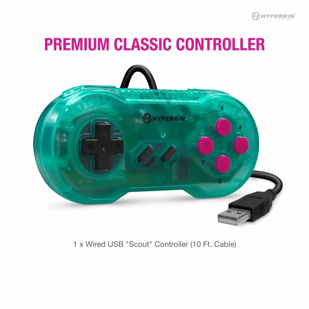 Hyperkin Retron Sq HD Gaming Console Hyper Beach Scout Controller