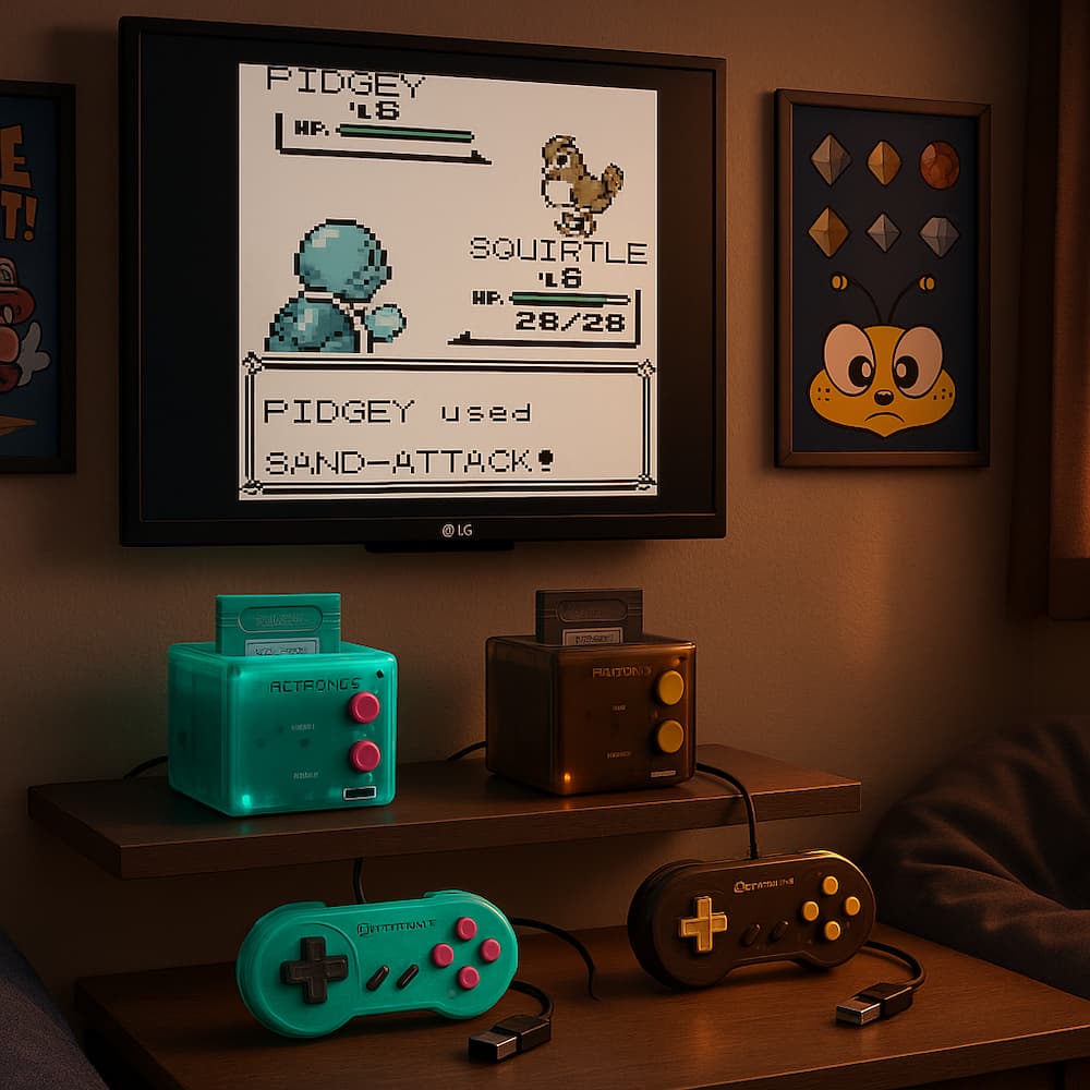 Hyperkin RetroN Sq HD Gaming Console Pokemon