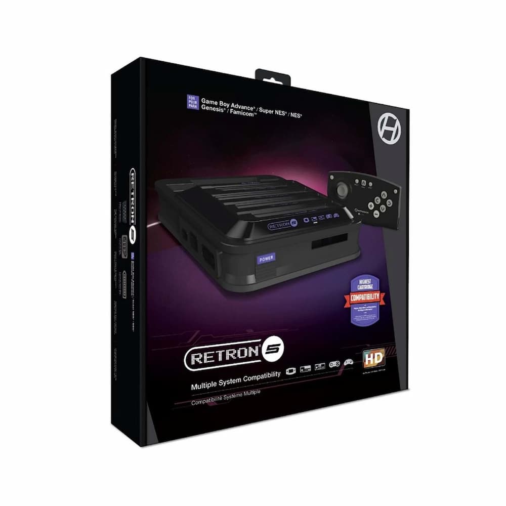 Hyperkin Retron5 Black Packaging