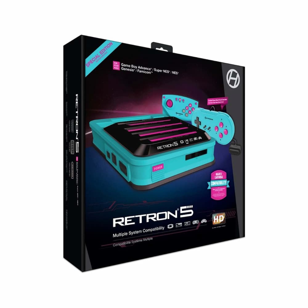 Hyperkin Retron5 Hyper Beach Packaging